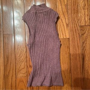 Garage Mauve Crop Top Sweater
